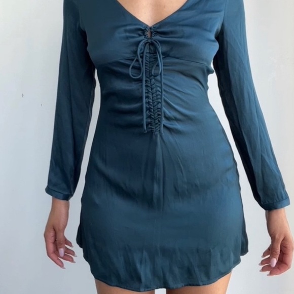 New Turquoise Zara dress - Picture 4 of 4